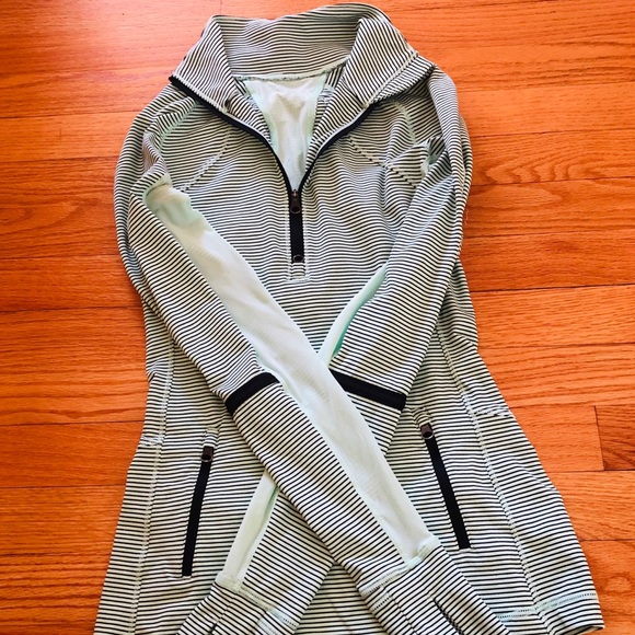Lululemon Light Green Zip up - Picture 2 of 6